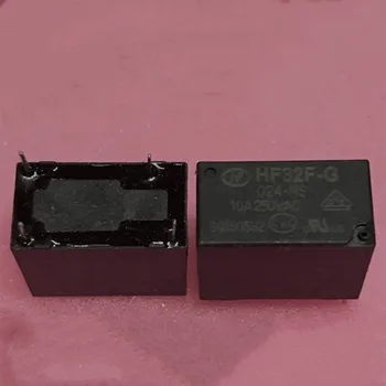 10PCS HF32F-G 024-HS 10A 250VAC NA ZALOGI