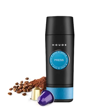2 V 1 Kapsula & Ground Mini Espresso Prenosni aparat za Kavo Toplo In Hladno Ekstrakcijo USB Električni Aparat v Prahu, ki Stroj