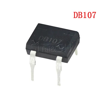 20PCS DB107 DIP 1207 DIP4 Most Usmerniki 1000V 1A novega in izvirnega IC
