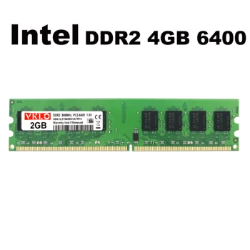 2G DDR2 4G 8G 16 GB Memoria Ram PC2 5300 6400 667 800 MHZ 1.8 V Vseh matične plošče Pomnilnik Namizje Ddr2 RAM