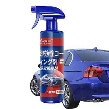 500 ml Jasno Plašč Spray Barva Avtomobilske Dele In Popravila za Ličenje Za Avtomobile, Motorna kolesa Avto lak, 3 V 1 Keramična Prevleka Spray