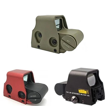553 Zelena Rdeča Pika Holografski Pogled Področje Taktičnih Lov Optični Collimator Pogled Riflescope z 20 mm Pištolo Mount Dodatki