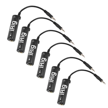 6PCS IRIG Kitara Link O Vmesnik Kabel Ploščad Adapter Pretvornik Sistem za Telefon / za IPad Nove Debelo Prodaja