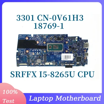 CN-0V61H3 0V61H3 V61H3 Z SRFFX I5-8265U CPU Mainboard Za DELL 5390 3301 Prenosni računalnik z Matično ploščo 18769-1 100% Preizkušen, ki Delajo Dobro