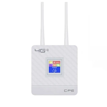 CPE903 Lte Doma 3G 4G 2 Zunanje Antene Wifi Modem CPE Brezžični Usmerjevalnik z RJ45 Vrata in Reže za Kartico Sim EU Plug