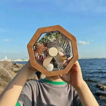 DIY Lesene Kaleidoscope Kit Za Otroke Malčka Osebna Darila Otrok na Prostem Igrače, Starš-otrok je Interaktivna Igra