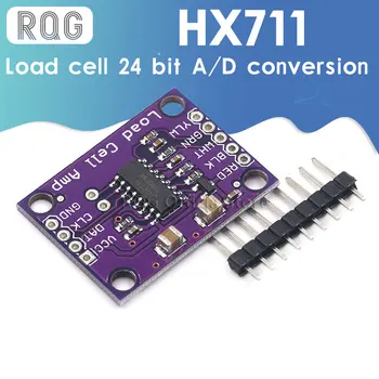 HX711 Tehtanje Senzor 24-bit A/D Pretvorbe Adapter merilne Celice Ojačevalnik Odbor Teža Senzorji