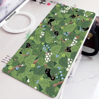 Kawaii Srčkan Mouse Pad Igralec Mousepad Veliko Tipkovnico Blazine Igra Hitrost Miške Mat Igralne Mize Preprogo XXL Anime Rastlin Desk Mat