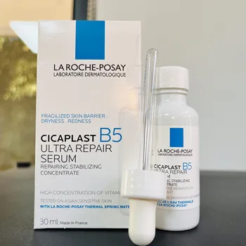 La Roche Posay Cicaplast B5 Ultra Serum za obnavljanje kože Izginja Rdeče Barve, Dopolnitev in Težka Za Suho/Občutljivo Kožo 30 ml