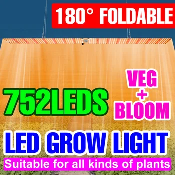 Led Grow Luči Celoten Spekter Zatemniti Zaprtih Hydroponics Raste Sistem 500W 800W 1000W Ffs Cvetje, Semena Rastejo Rastlin Luči