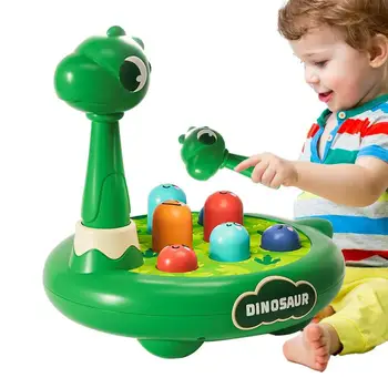 Montessori Igro Odstranil Mole Potrkala Igrača Za Otroke Interaktivno Tablo Igra Risanka Dinozaver, Razbijanje Igrača Nastavite Toddlers Finih Motoričnih Sposobnosti,