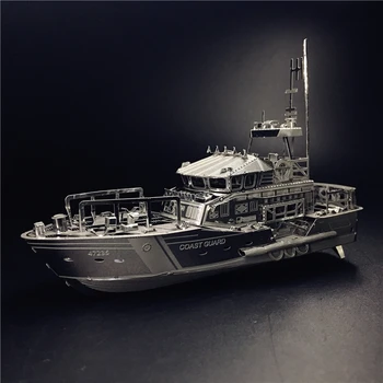 nanyuan LIKALNIK STAR 3D Kovinski puzzle DIY Skupščine Model kompleti za rešilne čolne C22201 2 Pločevina iz Nerjavnega Jekla, Ustvarjalne igrače darilo za odrasle