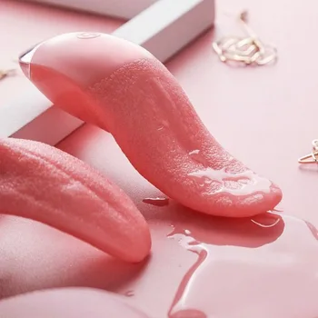 Nastavek za Ogrevanje Jezika Lizanje Vibrator za Ženske G Spot Analni Stimulator Klitorisa Sex Igrače za Ženske Seksi Juguetes Sexuales 18