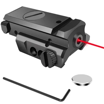 Nihowban Aluminij Zlitine Red Dot Laser Pogled Železniško Vgrajen Pištolo Glock Taktično Usposabljanje Kalibrator Lov Pištolo Dodatki