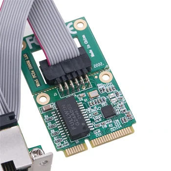 Novi Mini PCI-E Omrežna Kartica 1000Mbps Gigabit Ethernet NIC Adapter RTL8111F PCI Express 10/100/1000M RJ45 LAN