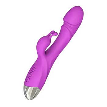 Rabbit Vibratorji Sex Igrače za Ženske Vagine, G-Spot Orgazem Dildo, Vibrator Ženska Masturbacija Nastavek Klitoris Stimulator za Odrasle 18