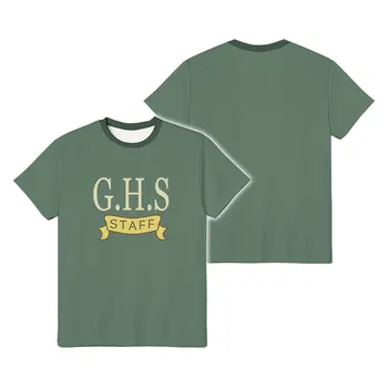 Sova Cos Hiša Sezona 3 Masha Gravesfield Zgodovinsko Društvo Cosplay T-shirt Kostum za Odrasle Poletni Kratek Sleeve Majica Za Moške