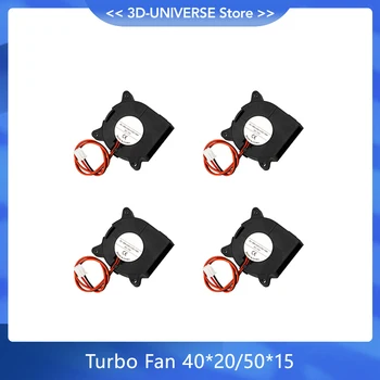 Turbo Ventilator Ventilator Hladilni Ventilator 4020 / 5015 40*20 / 50*15 12V 24V za 3D Tiskalnik