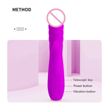 Vibrator Ženski Masturbator Sex Igrača Vibrator Razteza Jezika Lizanje G Spot Klitorisa Blowjob Ženske Odraslih Izdelek za 18