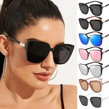 Vintage Ženske Velik Okvir V400 Sončna Očala Prevelik Sončna Očala Kvadratnih Sončna Očala