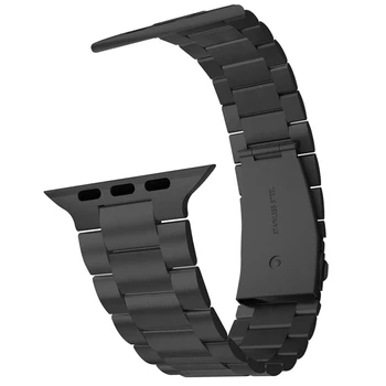 Vitek Pas Design Watchband Za Apple Watch Trak 40 mm 44 mm 38 mm 42mm Podjetja iz Nerjavečega Jekla Manšeta Za iWatch 5 4 3 Trak