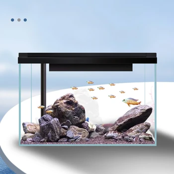 Vivarium Krajinsko Akvarijih Fish Tank Terarija Namizje Želva Skledo Akvarijih Fish Tank Dnevna Soba Pecera Pet Izdelek QF50YG