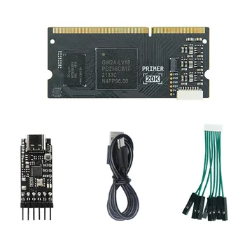 Za Tang Premaz Jedro Penzion+RV Razhroščevalnik Modul+USB Kabel+2.54 Mm spiral DDR3 GW2A FPGA Učenje Jedro Odbor