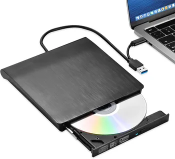Zunanji Disk BD-RDL DVD-RW CD Pisatelj Combo Snemalnik Predvajanje 3D Videoposnetkov z Enim Dotikom Pop up Za MacBook Air Za 13,6 15 M2 Pro 13 Prenosnik